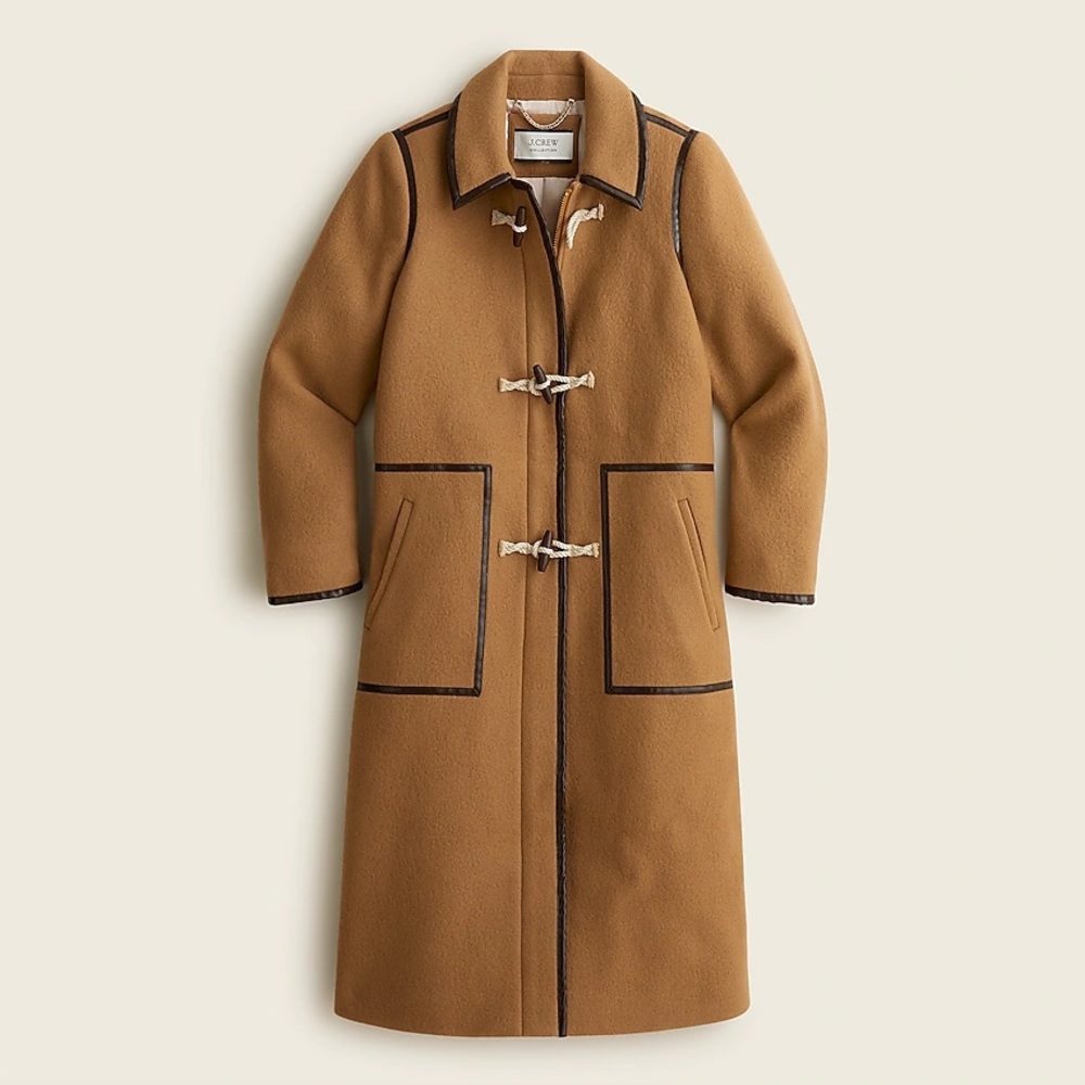 J.Crew Collection toggle coat in Italian fall blanket wool BA537